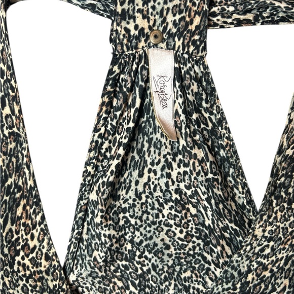 Rory Beca Black and White Patterned Halter Top - Picture 3 of 8